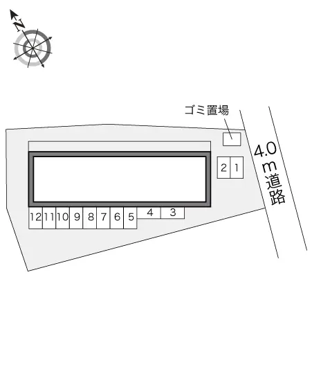 ★手数料０円★太宰府市連歌屋２丁目　月極駐車場（LP）